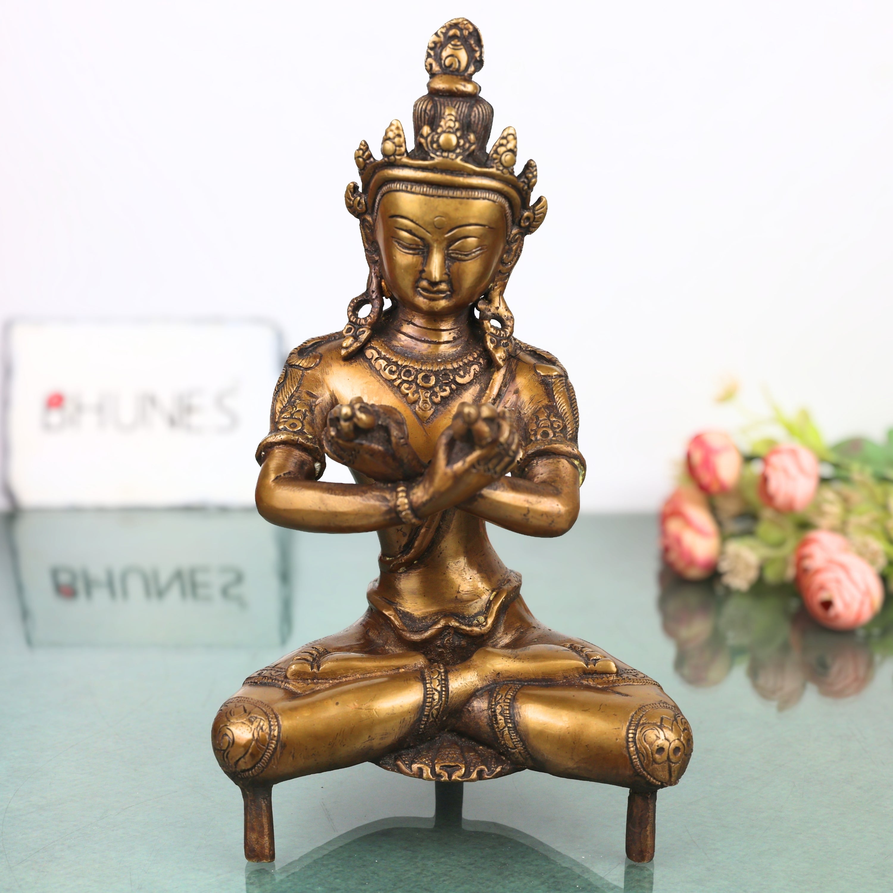 Brass Vajradhara Sattva