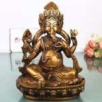 Brass Ganesha Idol