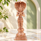 Bronze Nagaraja Idol, Naga Devata Sarpa Raja Murti for Pooja, Home Decor, Gifting Handcrafted Chola Style, Gold, 6 Inch, 1 Piece