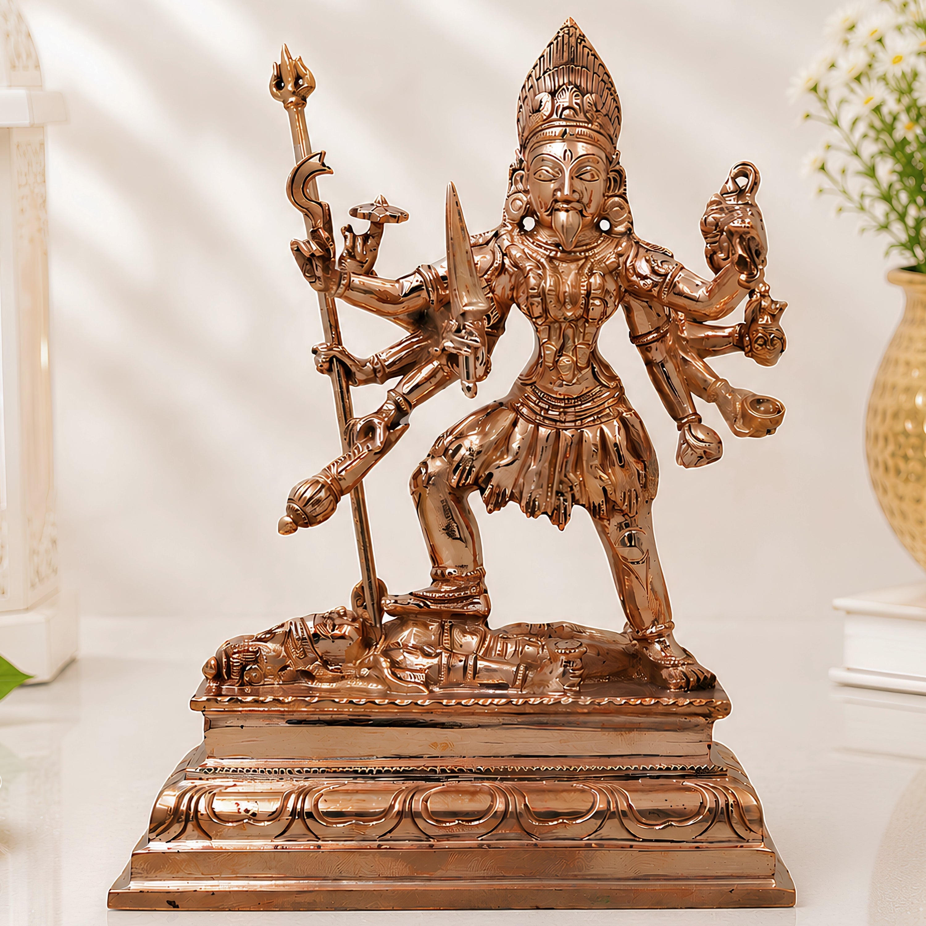 Bronze Mahakali Idol