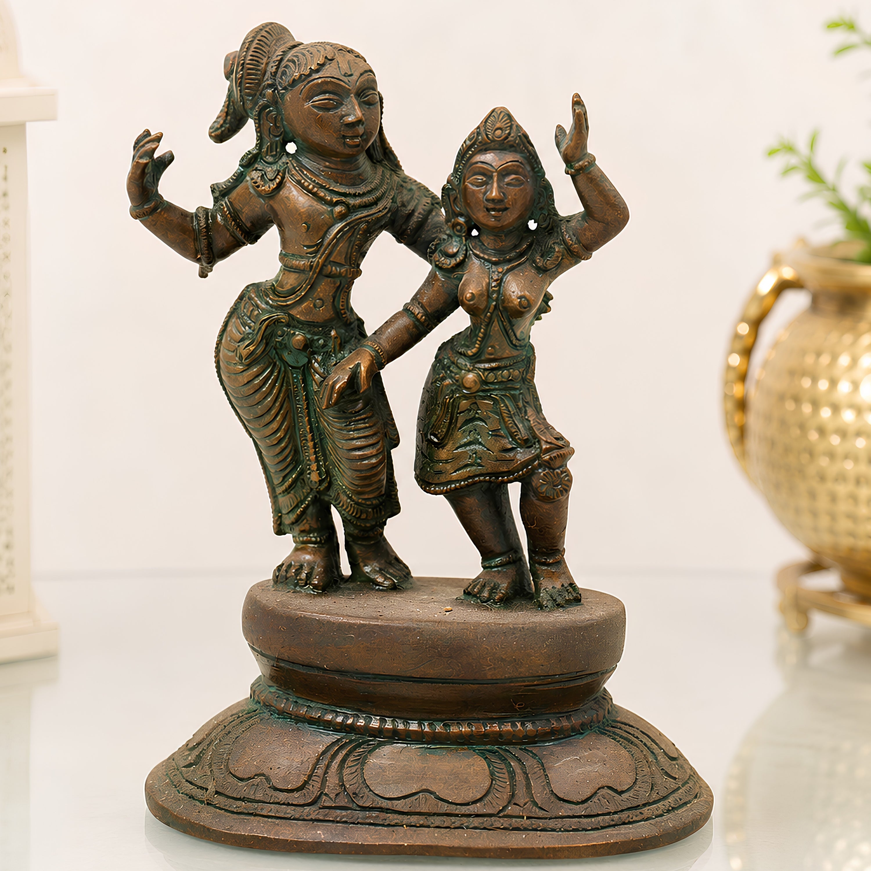  Radha Krishna Idol