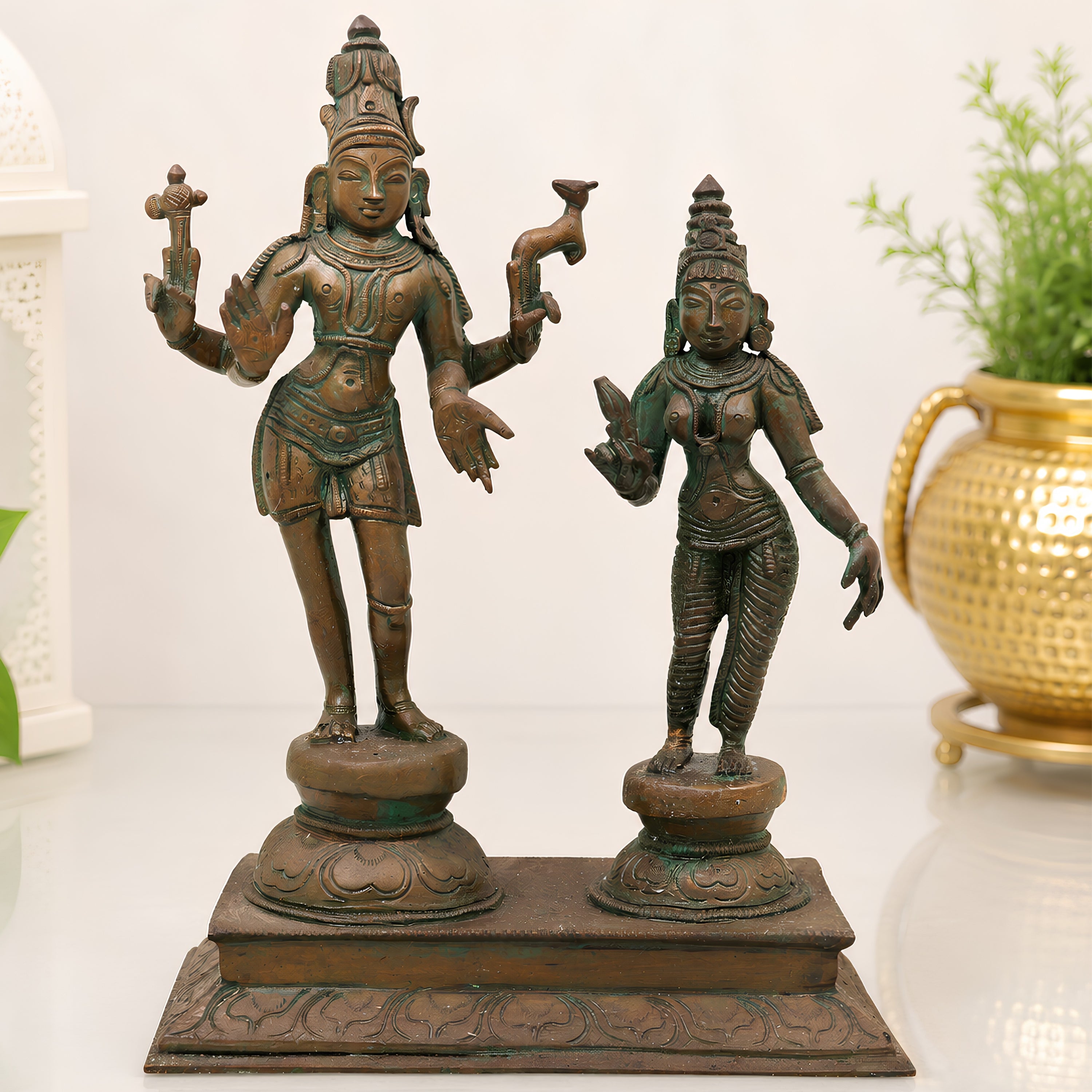  Shiva Parvati Idol