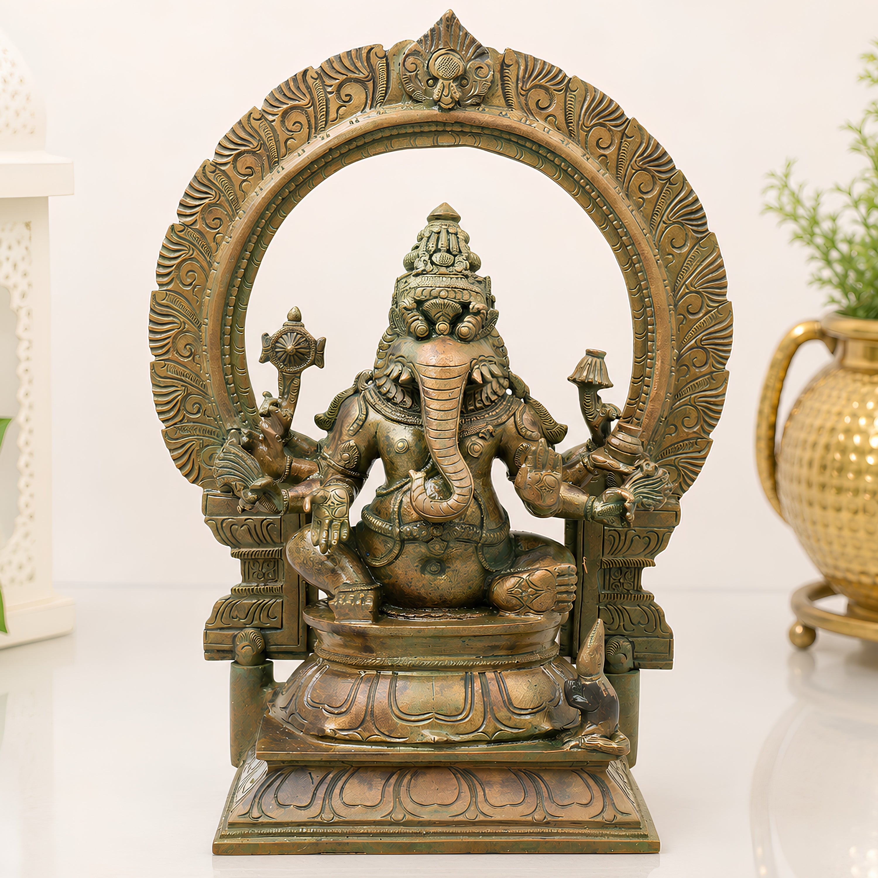 Narasimha Ganesha Idol