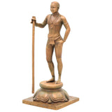 Bronze Palani Murugan Idol, Dhandayuthapani Subramanya Murti for Pooja, Home Decor & Gifting, Brown, 6.5 Inch, 1 Piece
