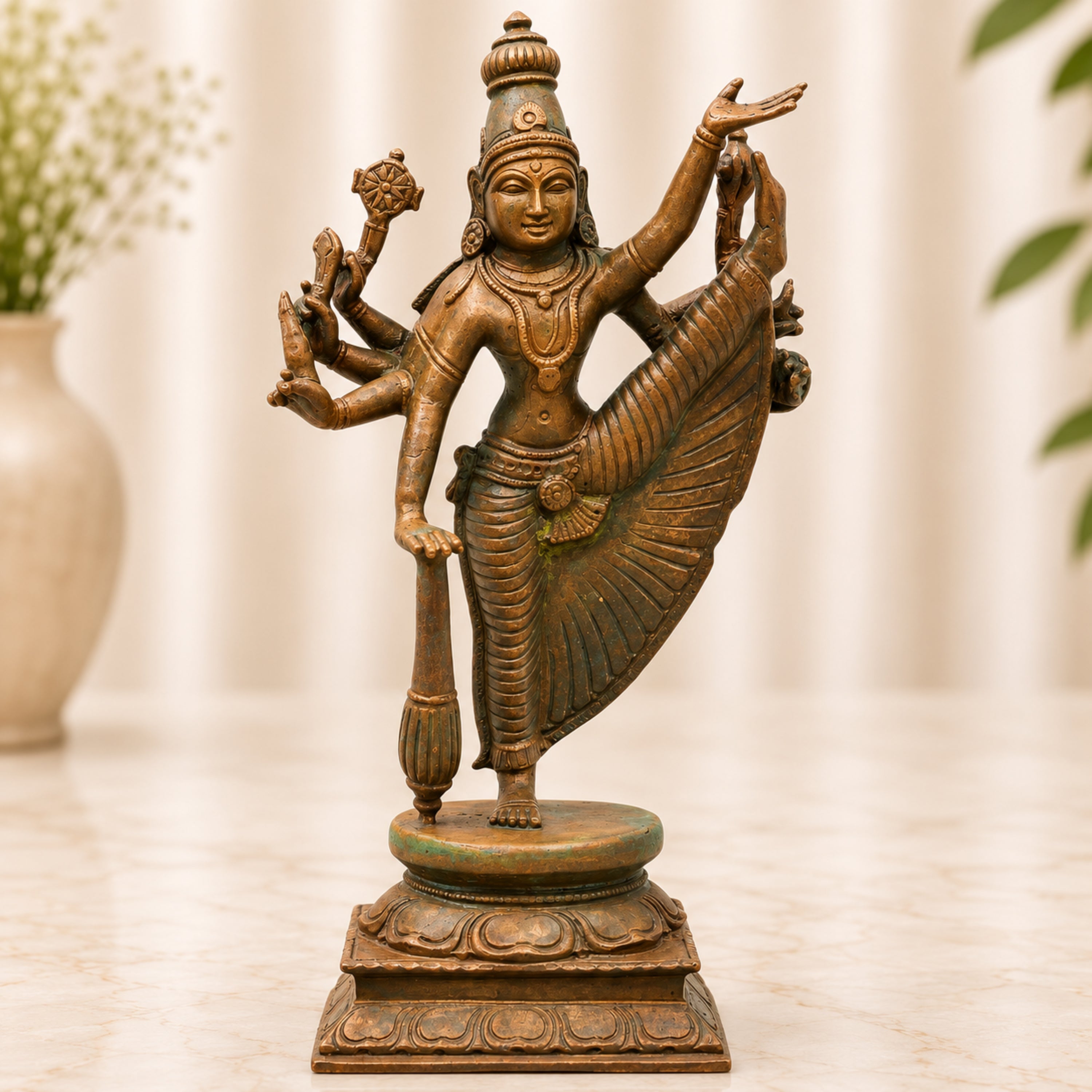 Bronze Vamana Vishnu Idol