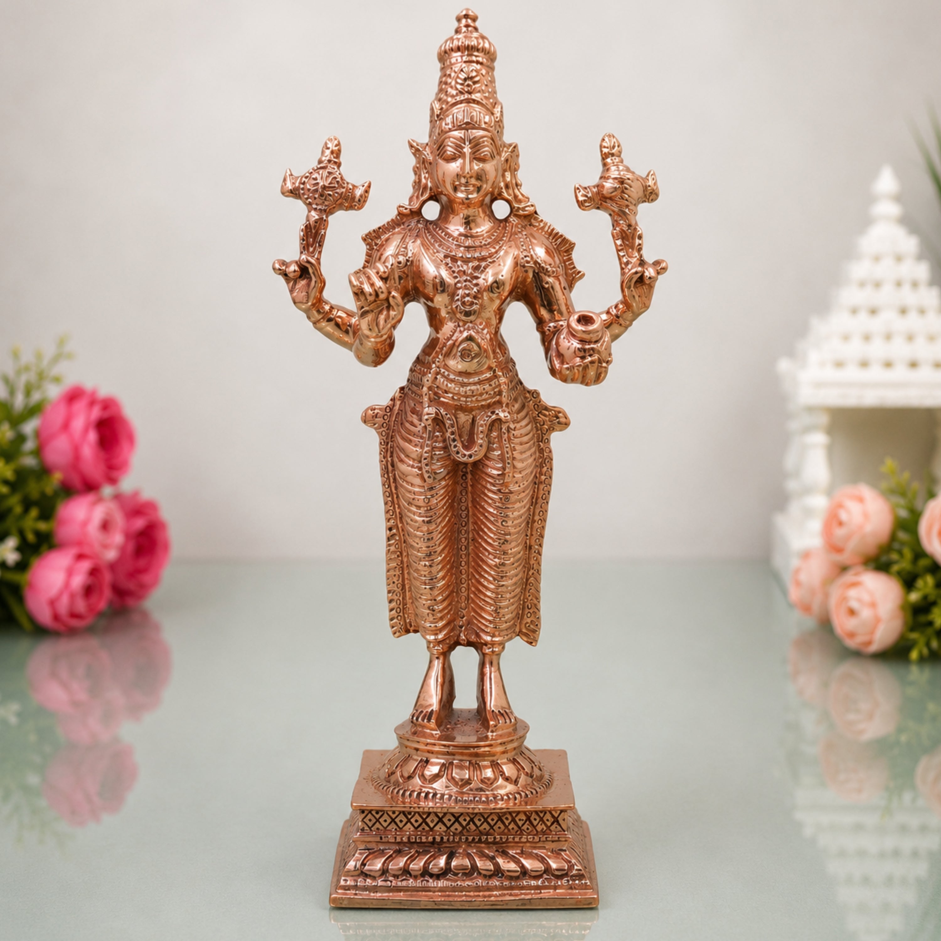 Bronze Dhanvantari Idol