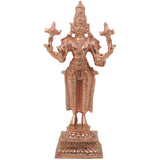 Bronze Dhanvantari Idol, Lord Dhanwantri Bhagavan Murti for Pooja, Vastu, Home Decor & Gifting, Gold, 6 Inch, 1 Piece