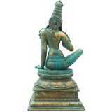 Bronze Parvati Idol, Uma Gauri Ambika Murti for Pooja, Vastu, Home Decor & Premium Gifting, Gold, 15.5 Inch, 1 Piece