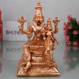 Bronze Lakshmi Narasimha Idol