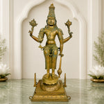 Bronze Vishnu Idol 