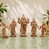 1 Vishnu, 1 Sri Devi, 1 Bhu devi Set