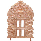 Bronze Prabhavali Sacred Temple Arch for God Idol, Mandir Pooja, Home Decor & Gifting, Gold, 8 Inch, 1 Piece