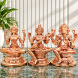 Saraswati Lakshmi Ganesh Idol