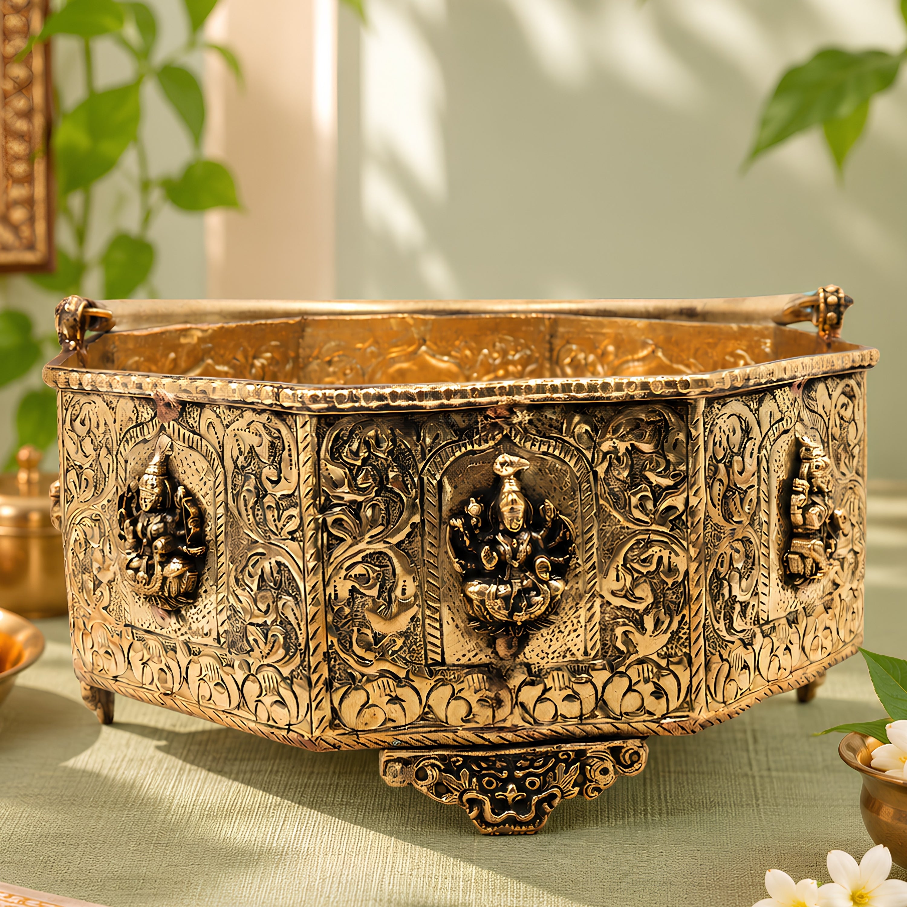 Astalakshmi flower pooja Basket
