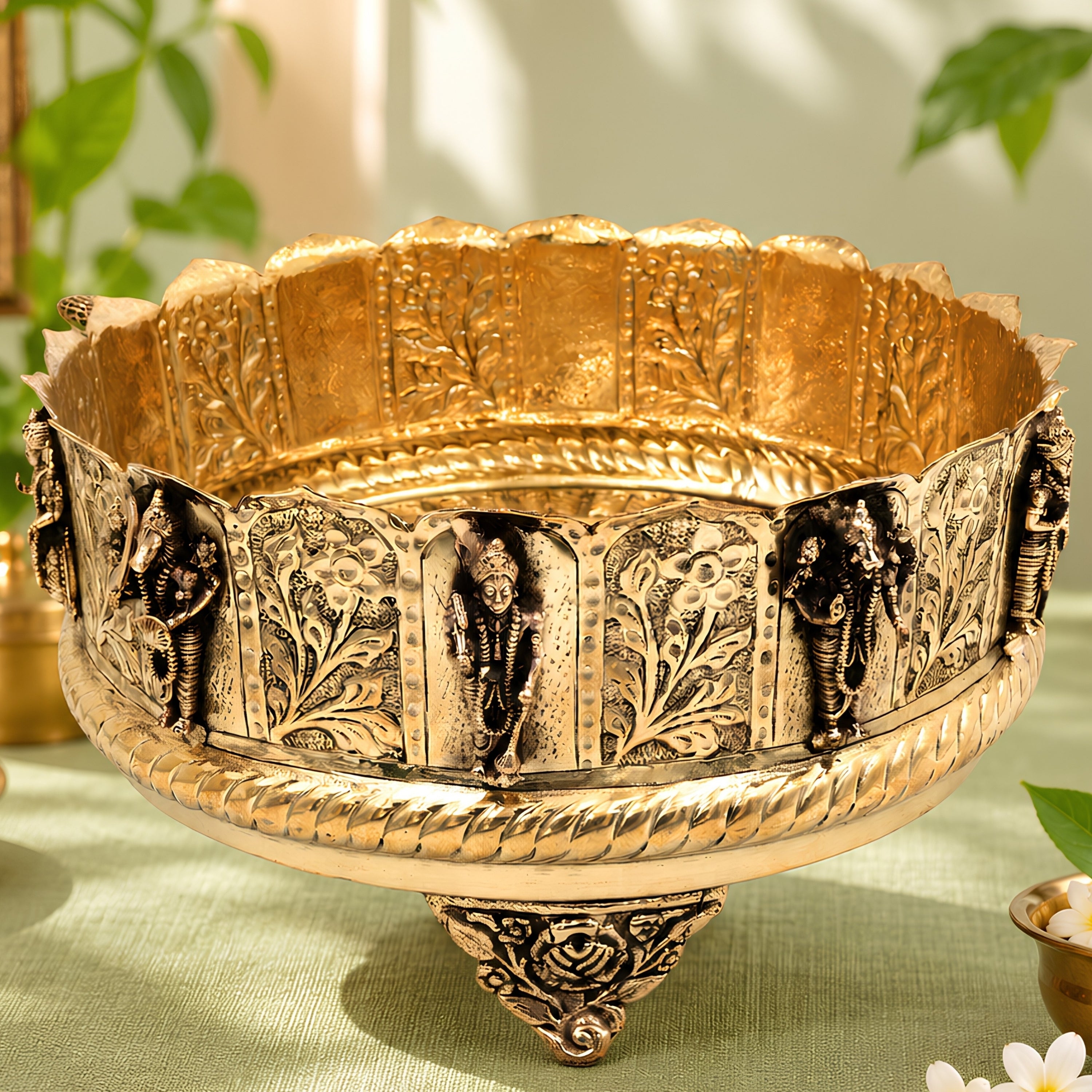 Vishnu dashavatara puja Bowl