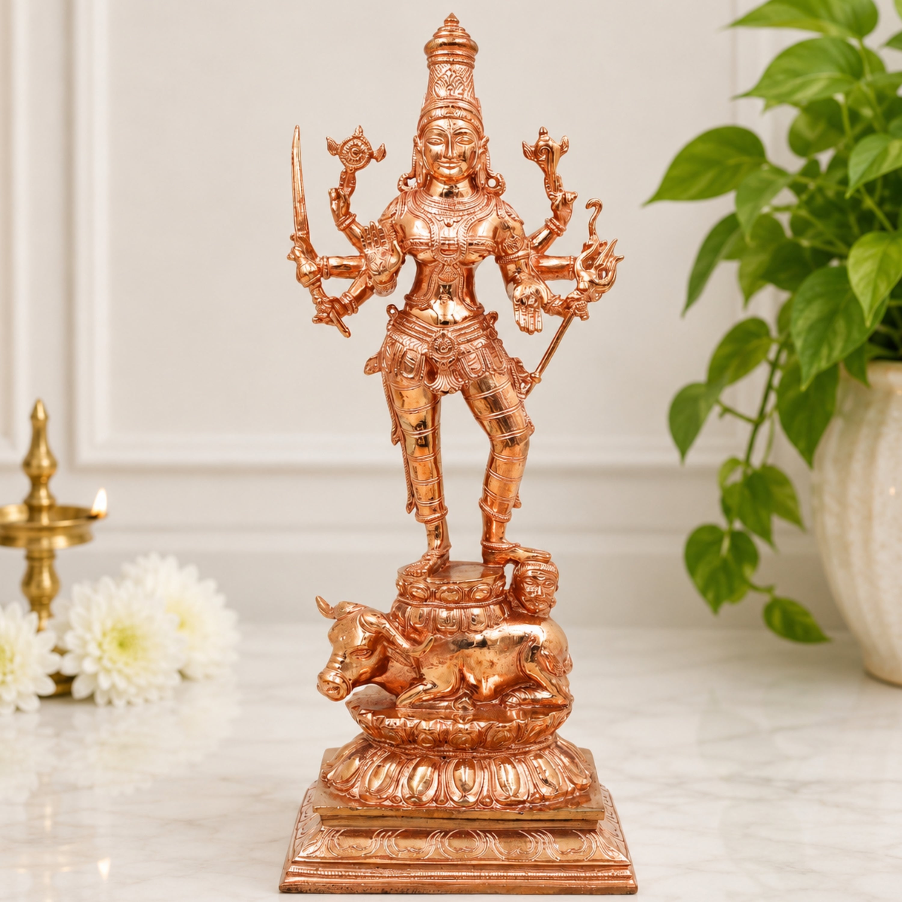  Standing Durga devi