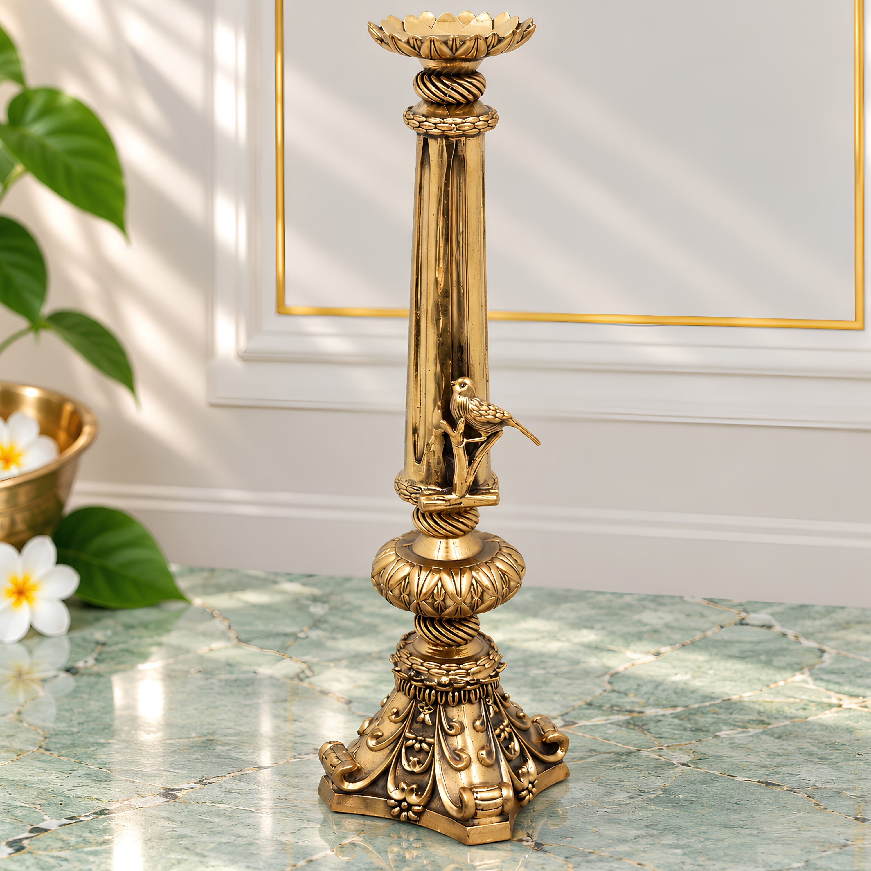 Brass Candle Stand