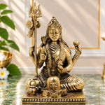 Brass Ardhanarishwara Idol