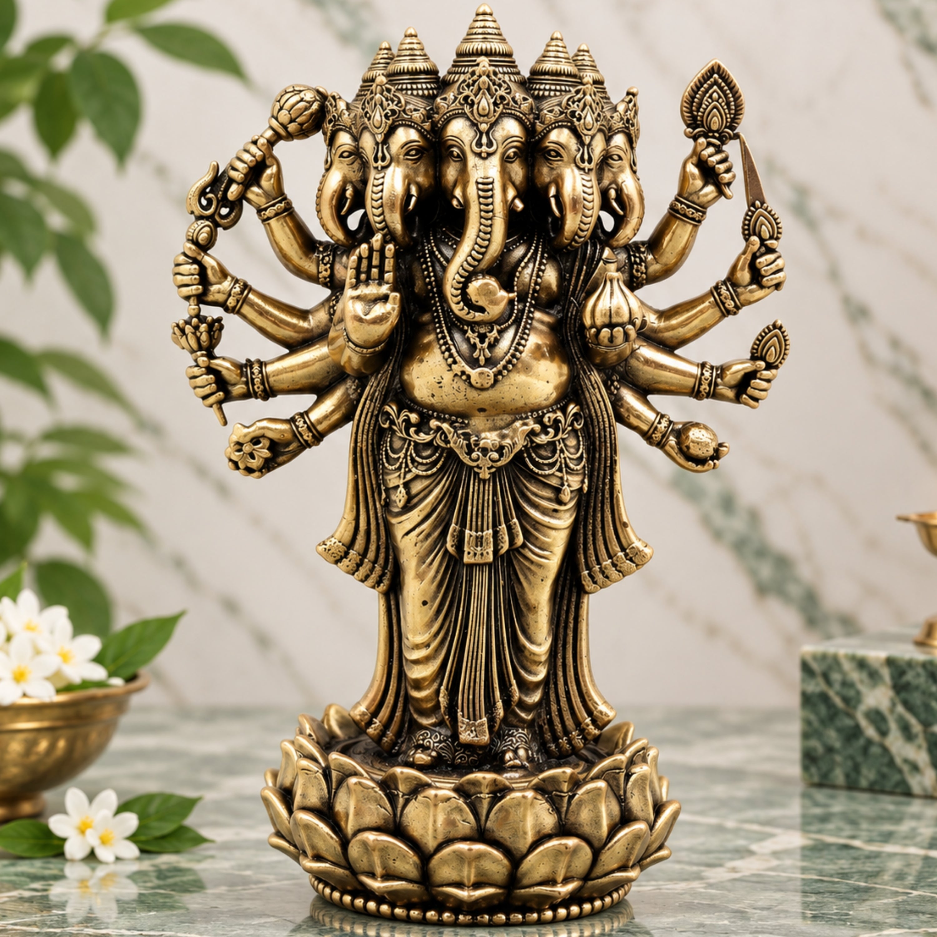 Panchamukhi Ganesha