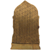 Brass Narasimha Avatar Idol with Garuda & Prabhavali Peetam – Vishnu Dashavatara Statue | Panchaloha Narasingha Murti for Puja, Home & Temple Decor, Gold, 15 Inch, 1 Piece