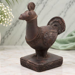  Tribal art Peacock Sculpture