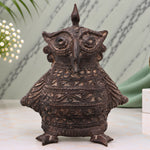 Tribal art Owl Sculpture