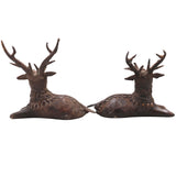 Brass Dhokra Sitting Deer Sculpture, Bastar Tribal Art, 4.5 Inch