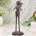 Tribal art Father With Child Sculpture