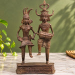 Tribal art Folk Singing Couple Sculpture