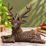 Tribal art Deer Sculpture