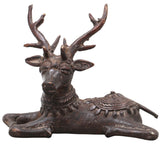 Brass Dhokra Deer Sculpture, Compact, Bastar Tribal Art, 3.5 Inch