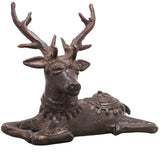 Brass Dhokra Deer Sculpture, Compact, Bastar Tribal Art, 3.5 Inch
