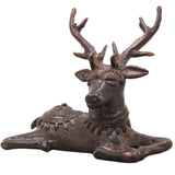 Brass Dhokra Deer Sculpture, Compact, Bastar Tribal Art, 3.5 Inch