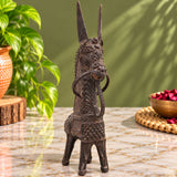  Tribal art Horse Sculpture