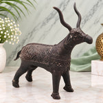 Tribal art goat Sculpture