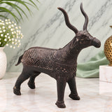 Tribal art goat Sculpture