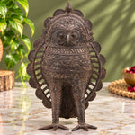 Tribal art owl Sculpture