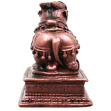 Copper Nandi Idol, Handcrafted Nandishwara Murti for Pooja, Home Temple, Vastu Decor & Gifting, Brown, 2.5 Inch, 1 Piece