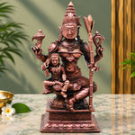 Lalitha Devi with Bala Ambika Idol