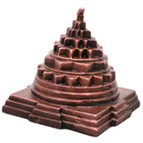Copper Meru Shree Yantra Idol, Maha Meru Murti for Pooja, Vastu, Home Decor & Gifting, Brown, 2 Inch, 1 Piece