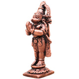 Bhunes Small Copper Hanuman Idol, 2.5 Inch