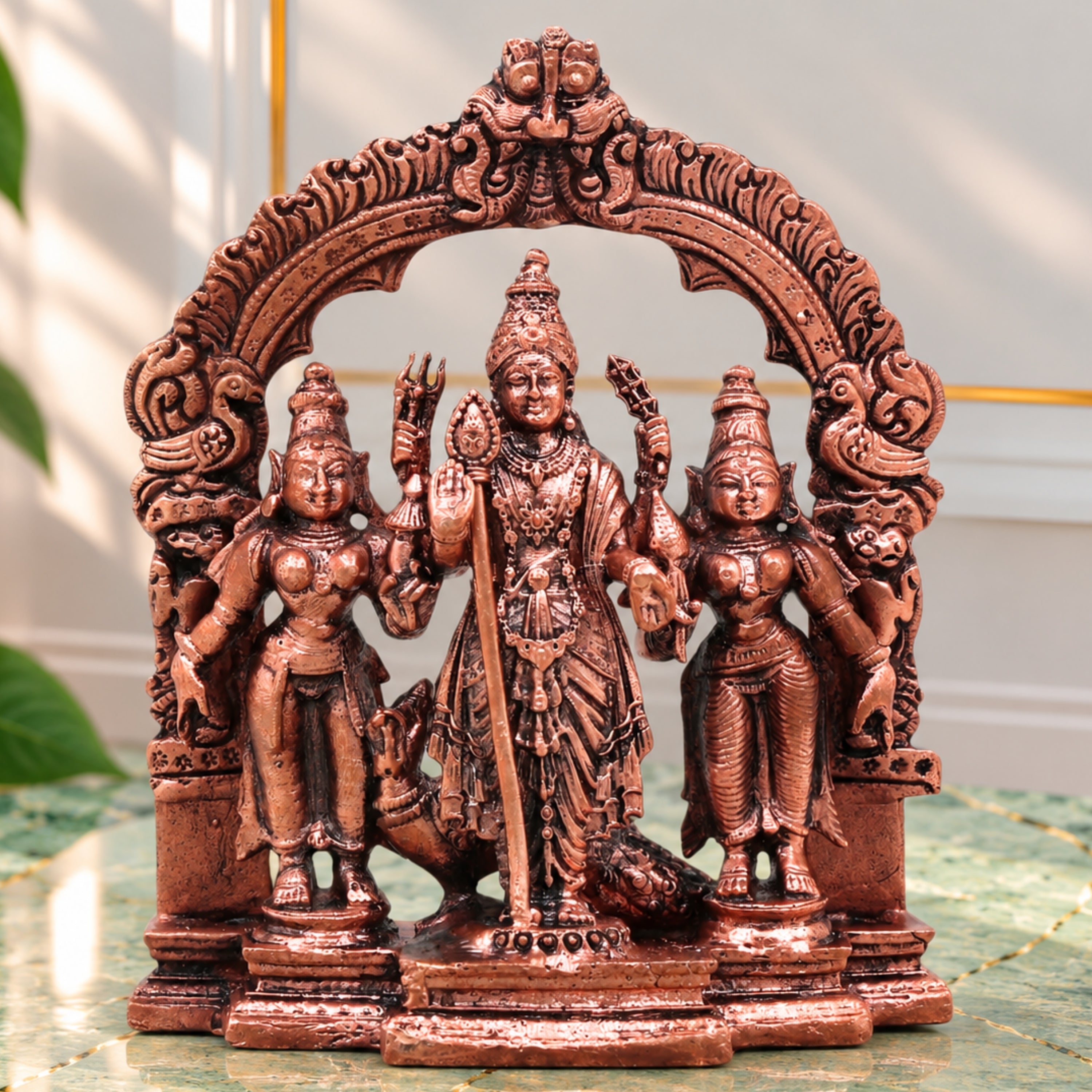 Murugan With Valli Devsena