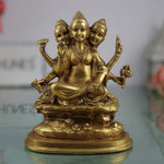 Brass | Dattatreya Idol | Tridev Idols | Dattatreya Idol Brass | Dattatreya | Statue | God Datta Idol | Trimurti | Bhagwan | Lord Datta | Statues | Murthi