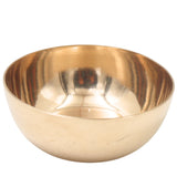 Bronze Bowl Set of 2, Pooja Katori Pair for Temple Worship, Home Decor & Spiritual Gifting, Prasand, Gold, 1.5 Inch, 1 Piece
