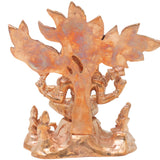 Bronze Dakshinamurthy Shiva Idol, Handcrafted Traditional Guru Murti for Pooja, Home Decor & Gifting, Gold, 6.5 Inch, 1 Piece