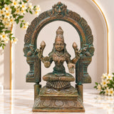 Bronze Lakshmi Idol