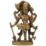 Brass Shiva Statues |Lord Shiv Idol | Shankar Idol | Shiva Brass|Lord Shiva Idols|Shankar Murti For Gift| Shiva Brass Statue| Home Decor | Showpiece, Gold, 12.5 Inch, 1 Piece