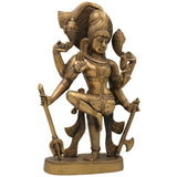 Brass Shiva Statues |Lord Shiv Idol | Shankar Idol | Shiva Brass|Lord Shiva Idols|Shankar Murti For Gift| Shiva Brass Statue| Home Decor | Showpiece, Gold, 12.5 Inch, 1 Piece