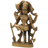 Brass Shiva Statues |Lord Shiv Idol | Shankar Idol | Shiva Brass|Lord Shiva Idols|Shankar Murti For Gift| Shiva Brass Statue| Home Decor | Showpiece, Gold, 12.5 Inch, 1 Piece