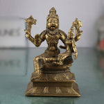 Brass Laxmi Narasimha Idol, Lakshmi Narasingh Statue, Narasingha Murthi For Pooja And Home Decor